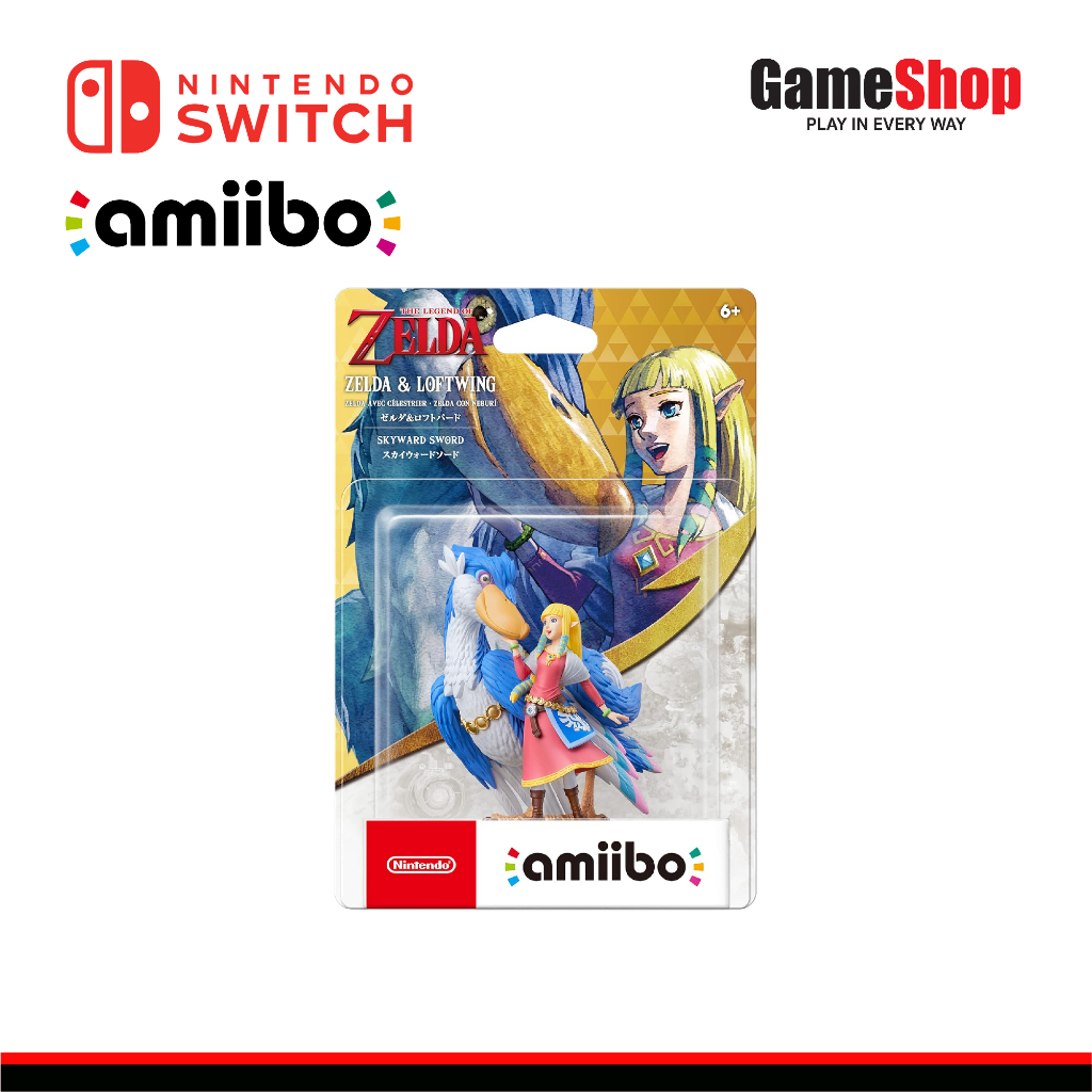 Nintendo Amiibo : Zelda & Loftwing (Skyward Sword) อะมิโบ้ เซลด้า