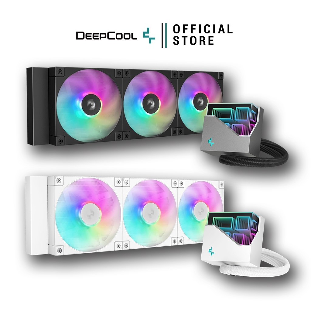 DEEPCOOL - CPU COOLER LT360 ARGB /  LT360 ARGB WHITE รับประกันสินค้า 5 ปี