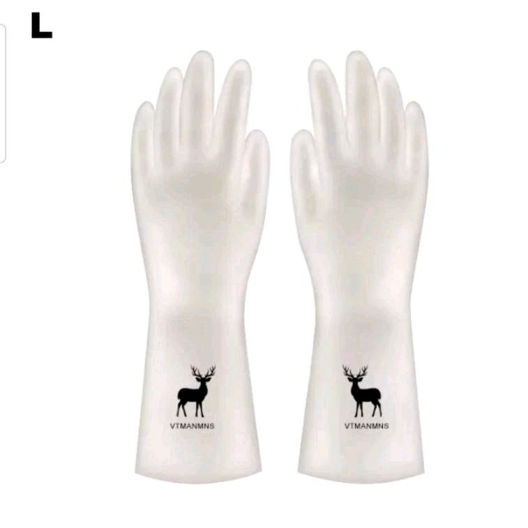 ถุงมือยาง PVC ล้างจาน ล้างห้องน้ำ ซักผ้า เนื้อหนา มีหลายขนาด หลายสี ทนกรด ถุงมือ PVC เก็บขี้ยาง