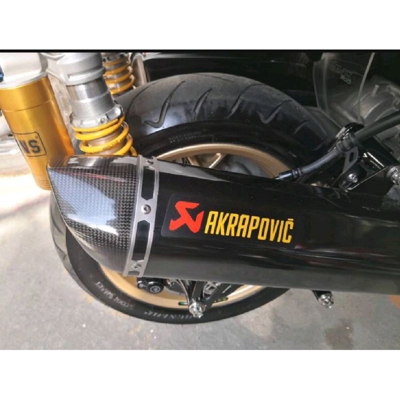 💥สติ๊กเกอร์ติดท่อ  #AKrapovic💥สะท้อนแสง💯%🚀แบบตัดสะท้อนแสงพร้อมส่งจร้า📮📮