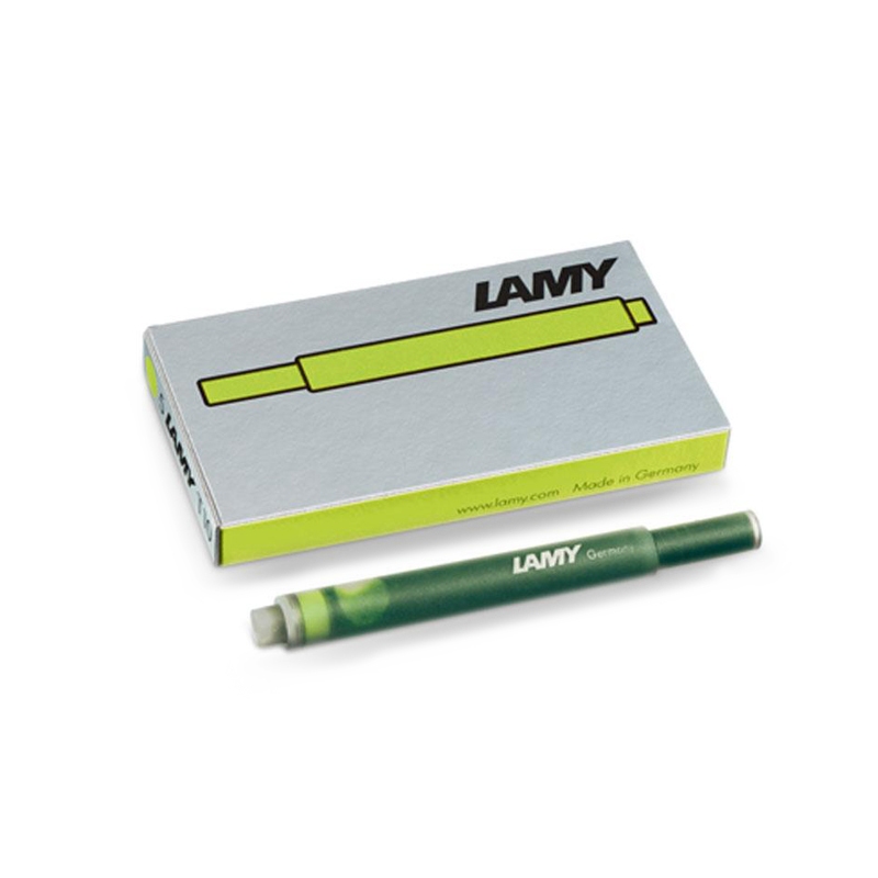 LAMY T10 Charged Green 2016 Limited edition (หมึกปากกาลามี่ สีเขียวใบตอง)