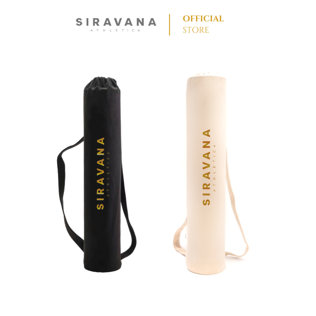 SIRAVANA กระเป๋าเสื่อโยคะ ผ้าแคนวาส Cotton Canvas Yoga Mat Bag