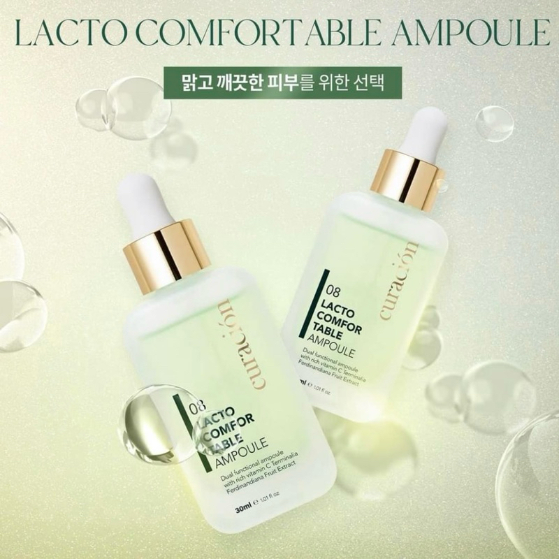 🌟8 C u r a Lacto comfort able Ampoule 30ml