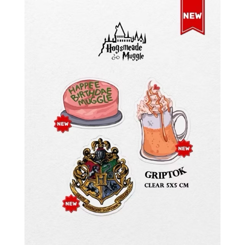 Clear Magsafe Griptok Hogsmead_muggle🧙🏻‍♀️✨