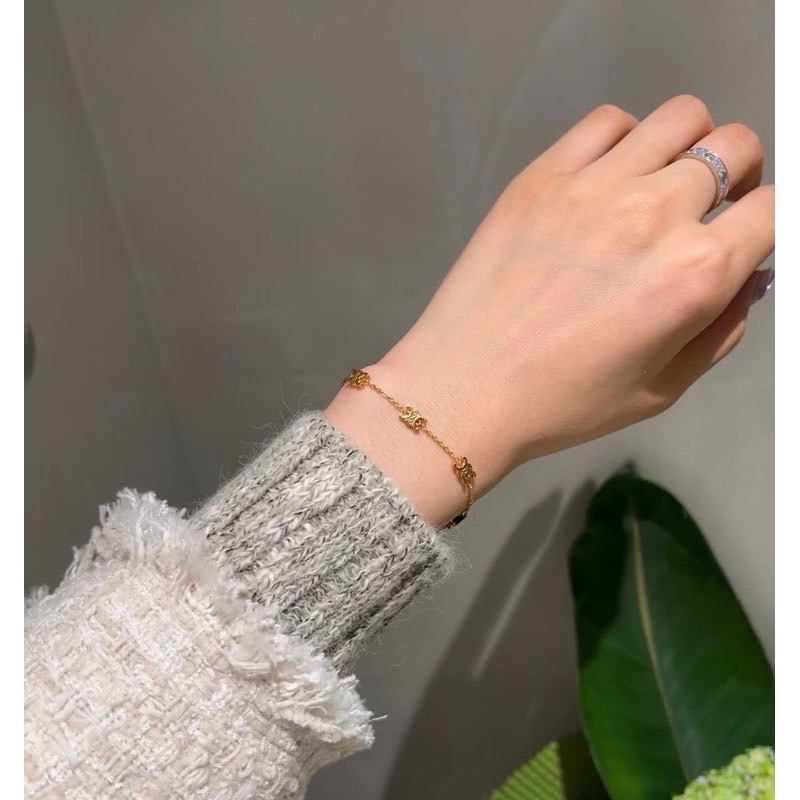 New celine bracelet กำไลข้อมือ รุ่นฮิต น่ารักมาก สร้อยข้อมือ ราคา ถูกที่สุด ดีลบีเคเค แกลเลอรีภาพที่ 6