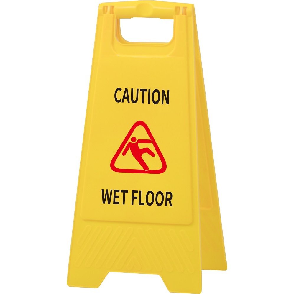 ป้ายเตือนพื้นเปียก CAUTION WET FLOOR ตรา HORECAT