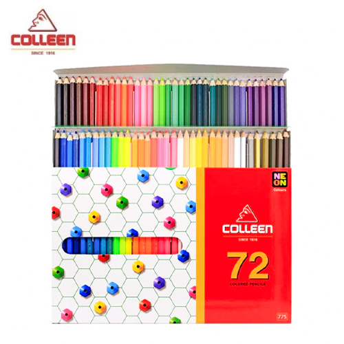 COLLEEN สีไม้คอลลีน หัวเดียว (72 สี / 72 แท่ง)