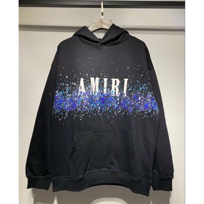 เสื้อฮู้ด Amiri  ลาย Crytal Paintets