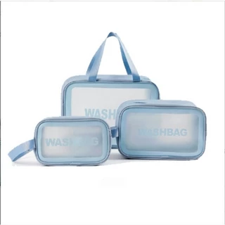FTD กระเป๋าเก็บเครื่องสำอางค์ มีซิป กันน้ำได้ รุ่น HL-1728