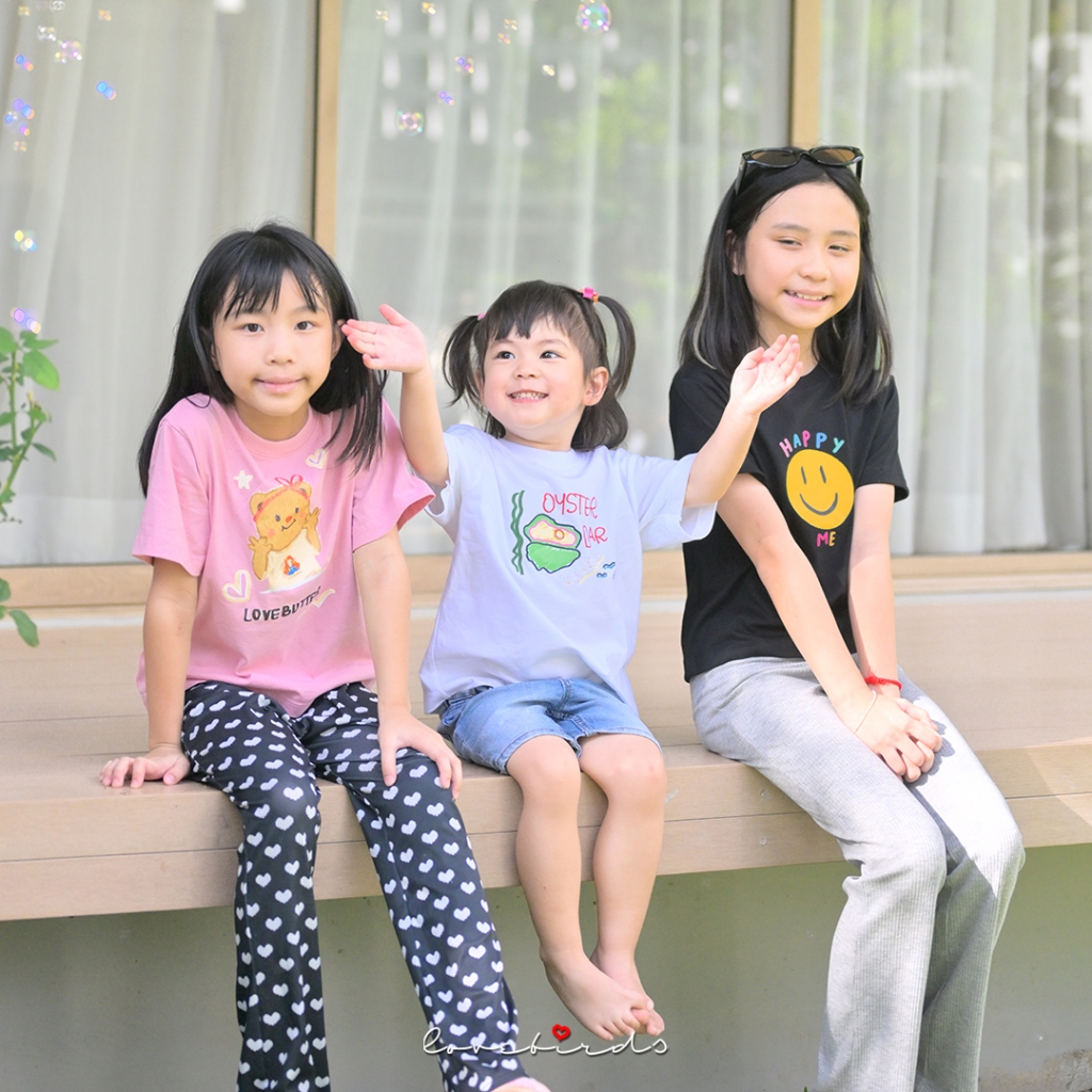 Oversize Tee for kids SET 2 by lovebirds ราคา ถูกที่สุด ดีลบีเคเค แกลเลอรีภาพที่ 8