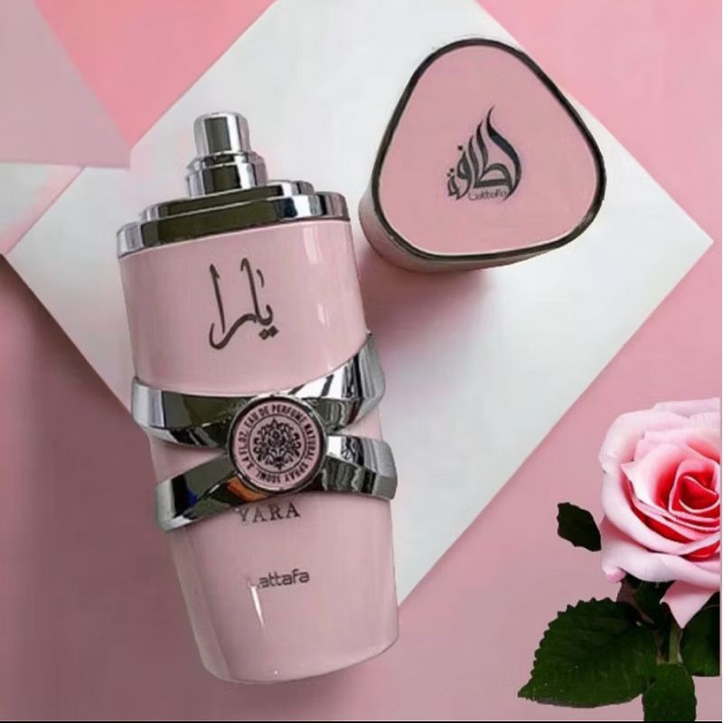 น้ำหอมอาหรับ Yara pink EDPน้ำหอมอาหรับเเท้  By lattafa 100ml