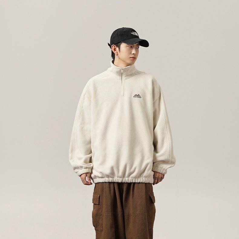 มาใหม่!! BBF zipup sweater - เสื้อ sweater แขนยาวทรง pullover