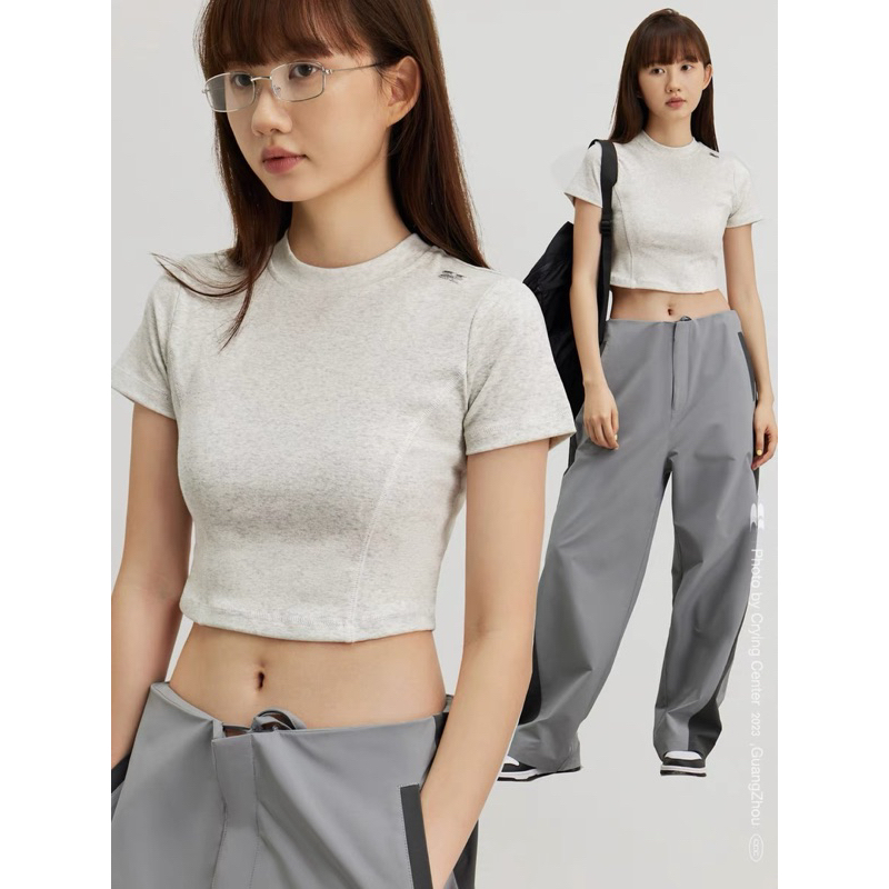 CryingCenter เสื้อครอป Baby Tee Spice Girl "Hot Shot"