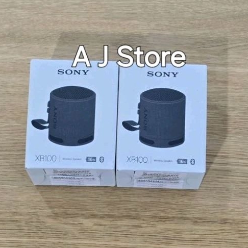 (ของแท้) (ประกันศูนย์) Sony รุ่น SRS-XB100 ลำโพงไร้สาย Bluetooth/Extra Bass/Water proof (ประกันศูนย์ Sony)