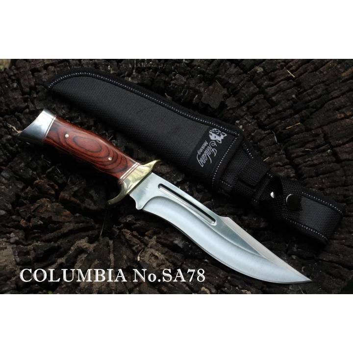 มีดเดินป่า COLUMBIA รุ่น SA78 พร้อมซองไนลอน