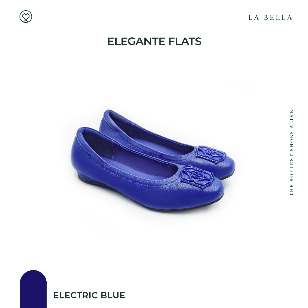 LA BELLA รุ่น ELEGANTE FLATS - ELECTRIC BLUE
