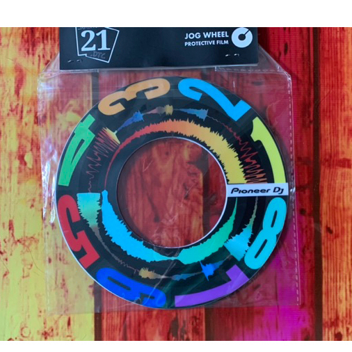 สติกเกอร์ Size "M" สำหรับ ddj sr ddj sr2 ddj rr ddj rx ddj sx ddj sx2 ddj sx3 ddj 800 1 ชุดมี 2 ชิ้น