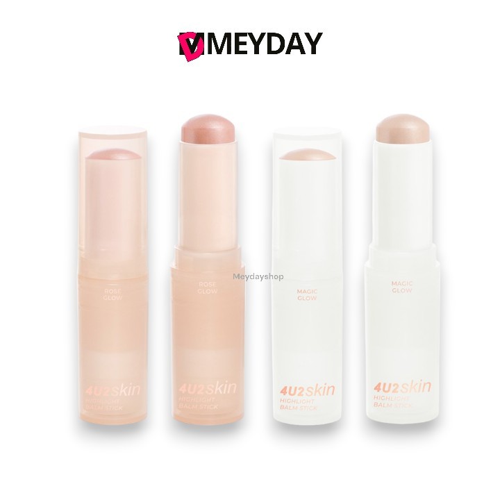 4U2 SKIN HIGHLIGHTER BALM STICK - โฟร์ยูทู สกิน ไฮไลท์ บาล์ม สติ๊ก  มีให้เลือก 2 สี