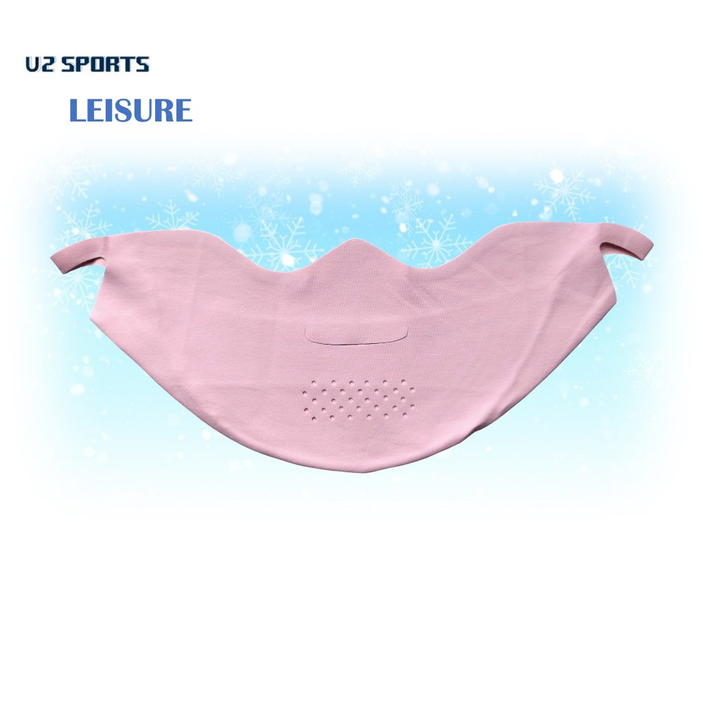 U2SPORTS Leisure หน้ากากผ้ากันแดด เปิดจมูกและมีรูตรงปาก unisex