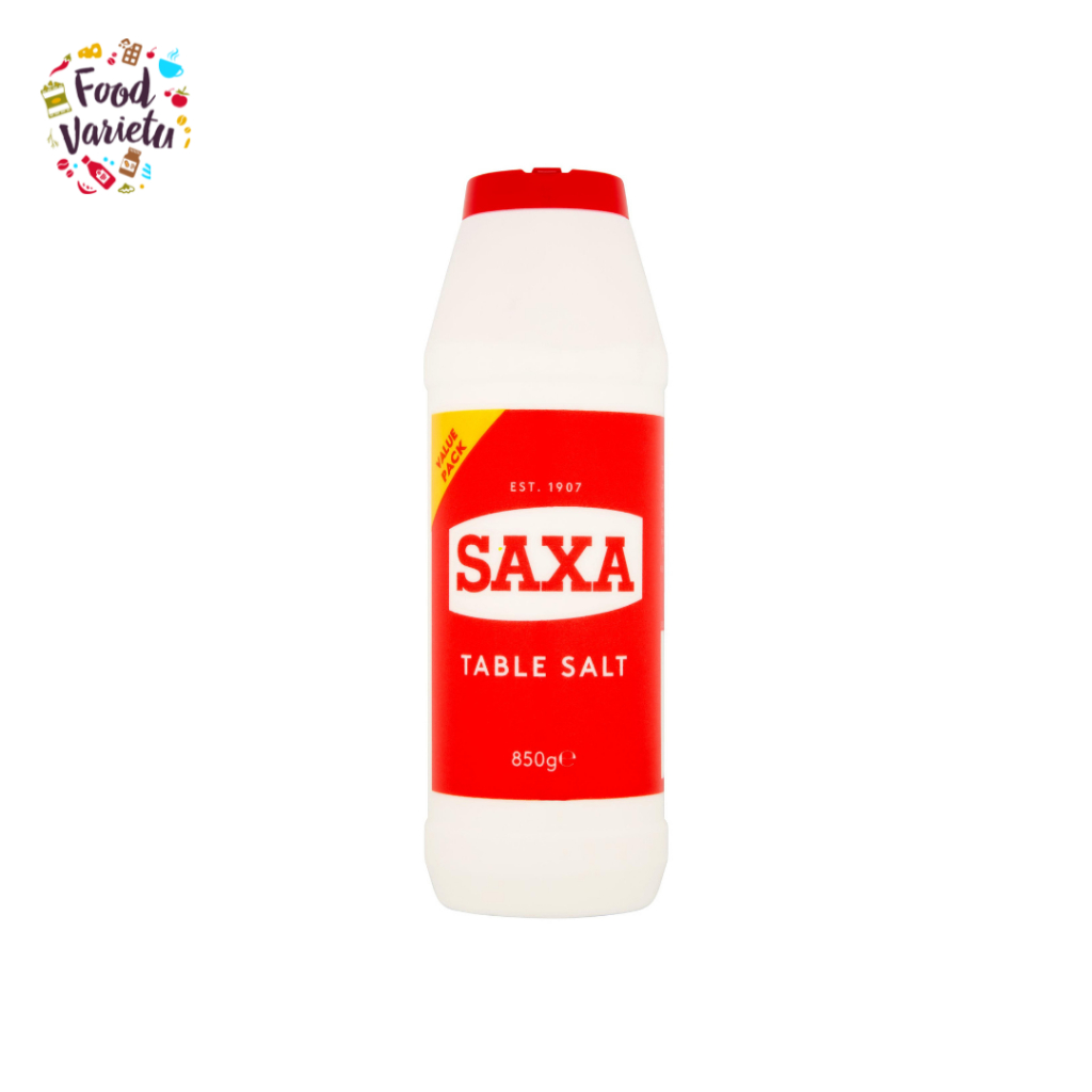 Saxa Table Salt 850g แซกซ่า เกลือป่น 850 กรัม