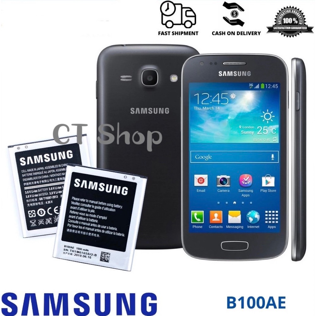 B100AE 1500mAh แบตเตอรี่สำหรับ Samsung Galaxy Ace 3 Ace 4 S7270 S7272 S7260 S7262