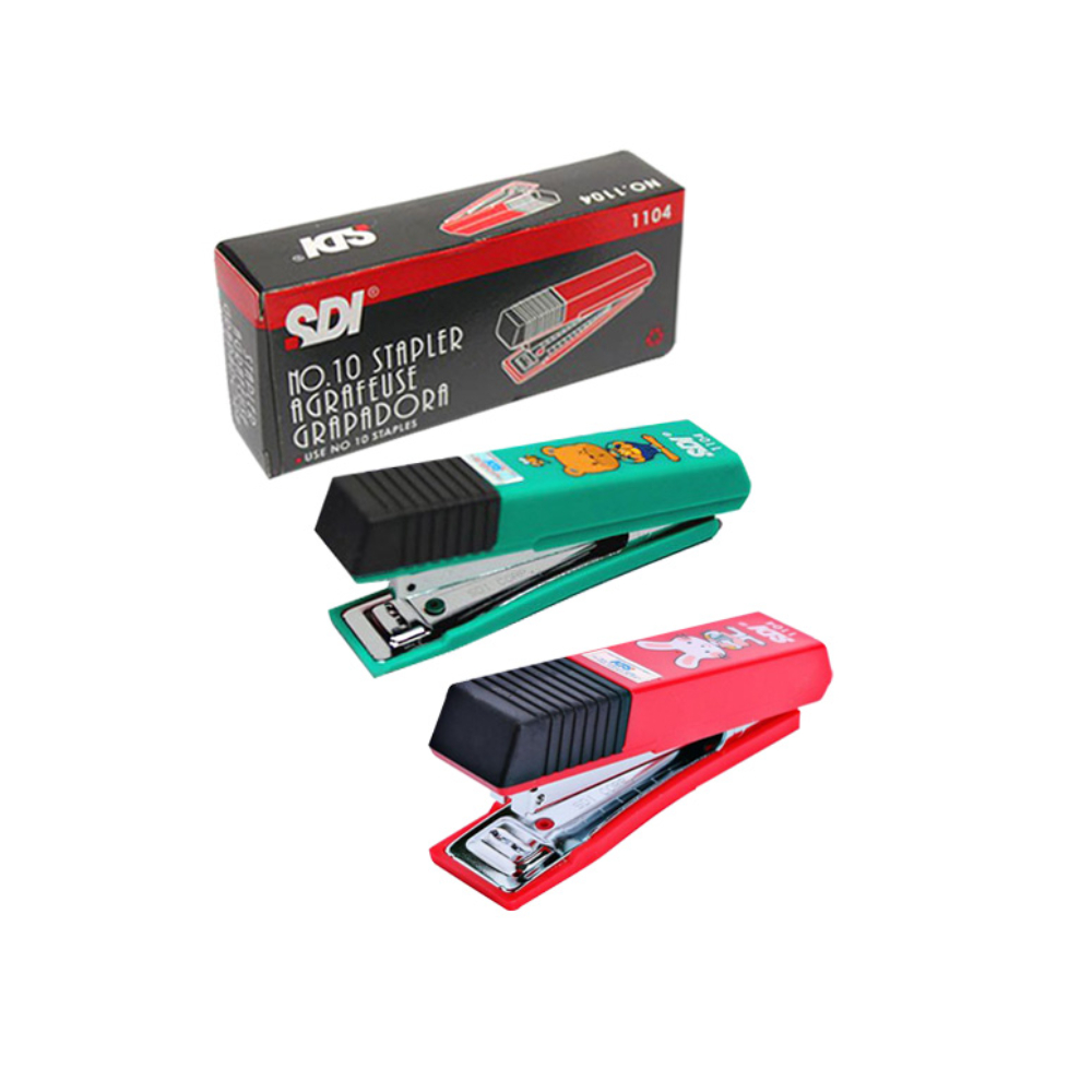 เครื่องเย็บกระดาษเบอร์ 10 SDI รุ่น 1104 คละสี (1 ชิ้น)