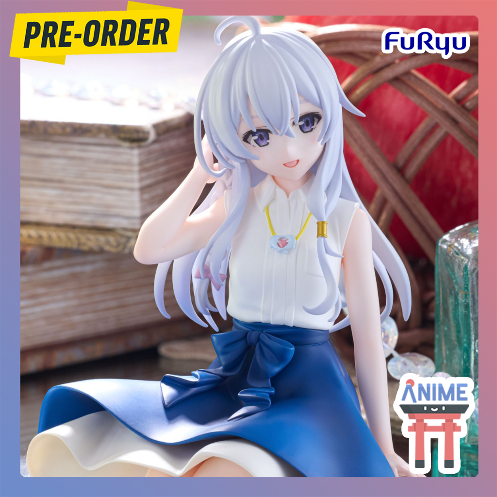 [พรีออเดอร์] Majo no Tabitabi - Elaina - Noodle Stopper Figure - Flare Skirt ver. (FuRyu) ฟิกเกอร์ การเดินทางของคุณแม่มด