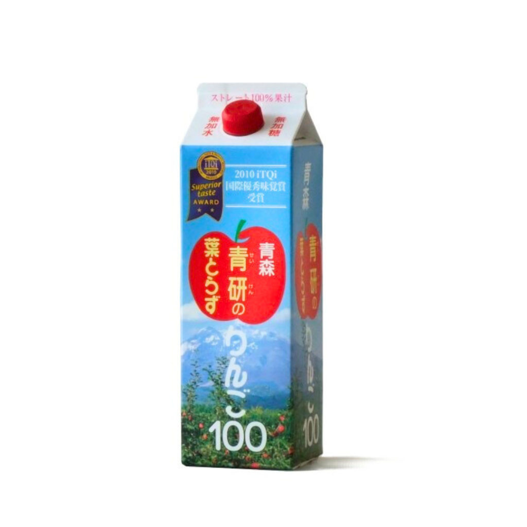 น้ำแอปเปิ้ล อาโอโมริ 100% Aomori apple juice