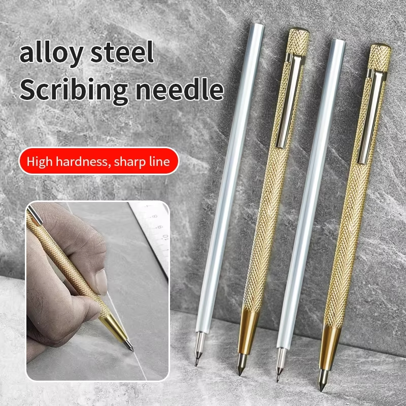 1-5pcs ปากกามาร์กเกอร์ สําหรับตัดกระเบื้อง แก้ว เซรามิก เพชร คาร์ไบด์
