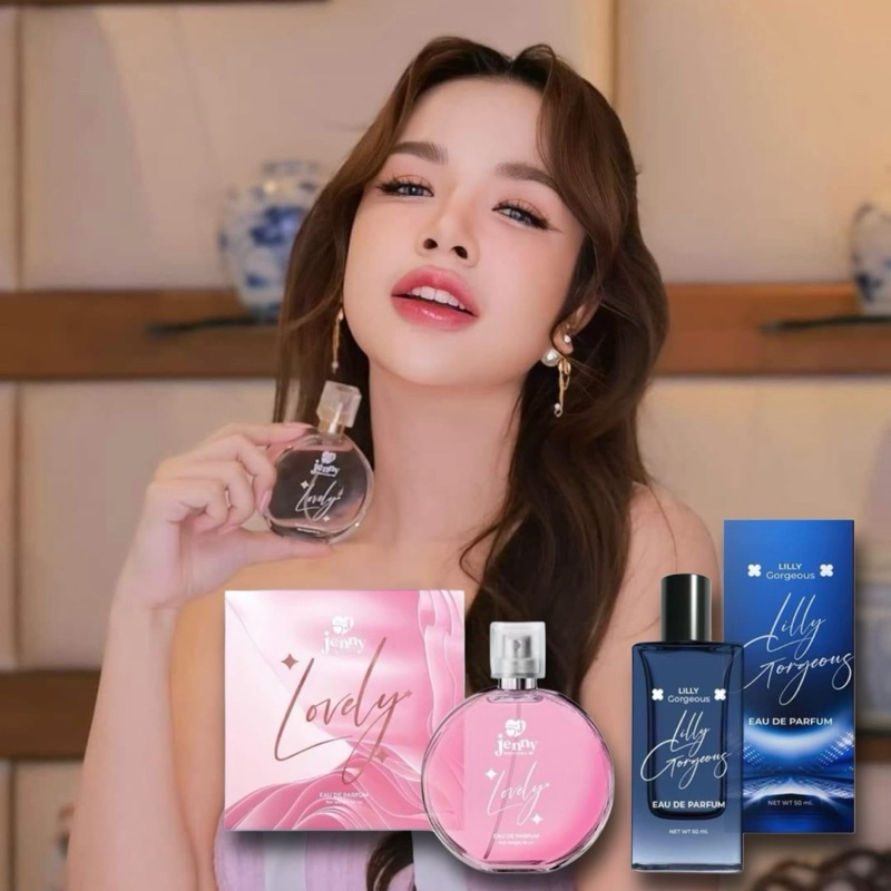 พร้อมส่ง น้ำหอมเจนนี่ ลิลลี่ หอมหวาน ชวนค้นหา สดชื่น กลิ่นติดทนหอมยาวนาน  1 ขวด 50 ml.