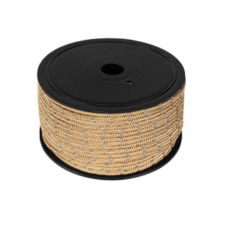 CLS เชือกเรืองแสง เชือกเต้นท์ เชือกฟรายชีท Nylon Wind Rope ยาว 50 เมตร ขนาด 4mm 6mm