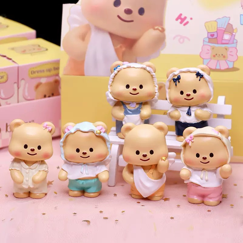 จุ่ม Butter Bear (มีคอลใหม่) ฟิกเกอร์ น้องหมีเนย แท้ พร้อมส่งจากไทย จุ่มเอง ลุ้นซีเครท