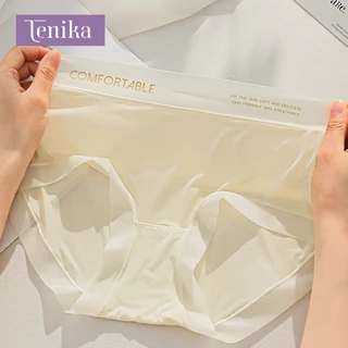 TENIKA กางเกงในไร้ขอบผู้หญิง ยืดกระชับ ผ้าเนียนนิ่มใส่สบาย ยืดกระชับ คืนตัวดี คุณภาพดี ผ้าลื่น