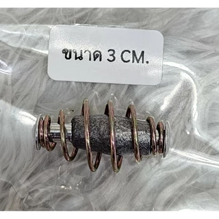 --ตะกั่ว-- ตะกร้อวิ่งหัวรีเวทมีใส้ตะกั่ว แพ็ค 10 ชิ้น
