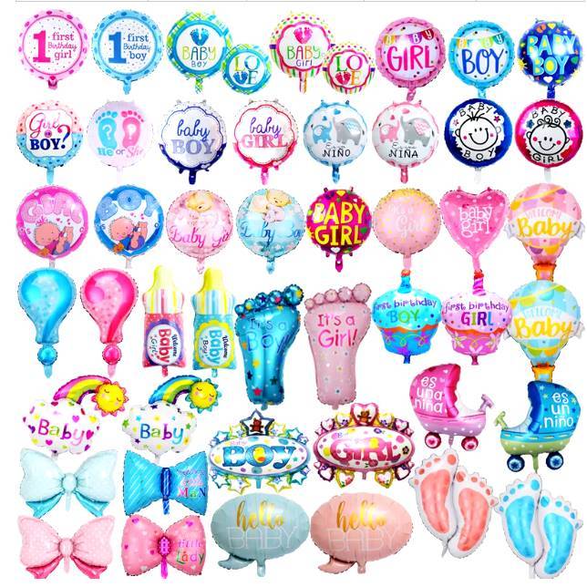 ลูกโป่งเฉลยเพศ ลูกโป่งทายเพศ baby shower ลูกโป่งแรกเกิด boy or Girl ราคา ถูกที่สุด ดีลบีเคเค