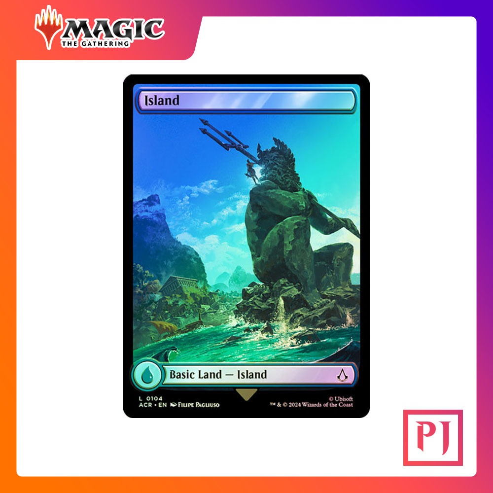 [MTG] Island (#104) (Full Art) [ACR] [LAND] [COMMON] [FOIL] [ENG] (การ์ดเมจิค / Magic the Gathering)