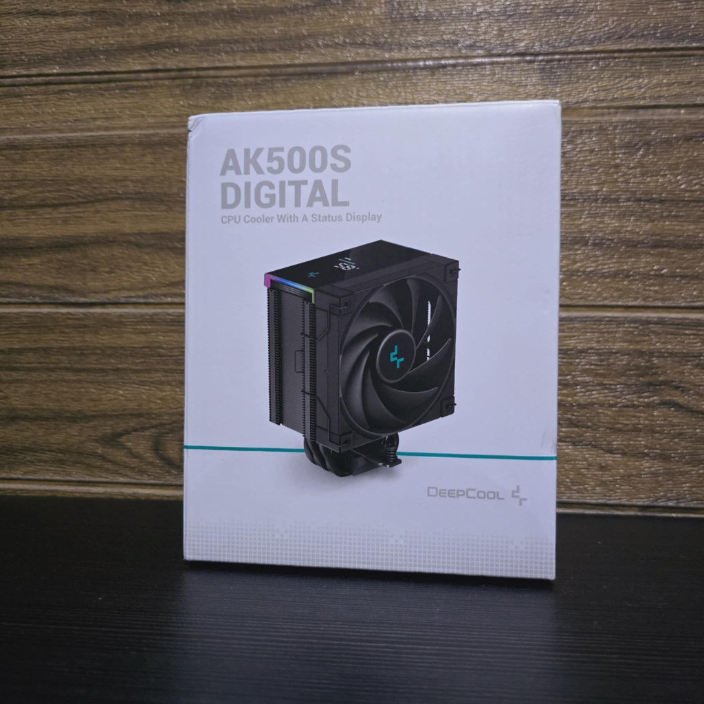 CPU AIR COOLER (พัดลมซีพียู) DEEPCOOL AK500S DIGITAL สินค้ามือ2/ใช้งานปกติ/ประกัน 7 วัน