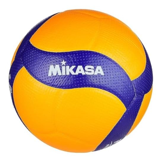 《JAPAN》★MIKASA V200W Volleyball International Official Ball 5 Yellow/Blue for General/College/High S