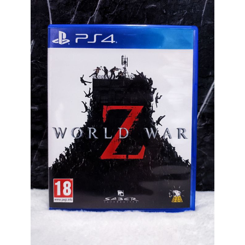 แผ่นเกมส์ World war Z ps4
