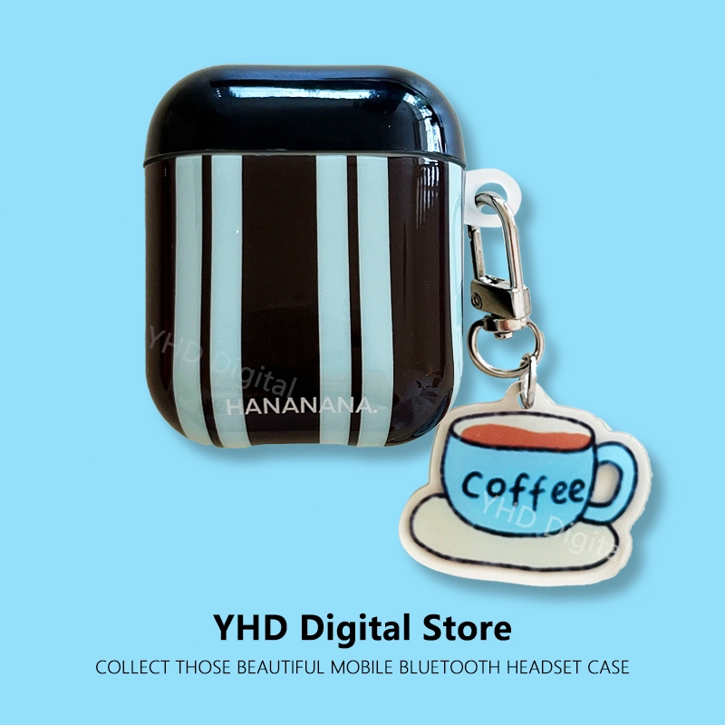 เคส for Airpods 4 3 Case ใช้สำหรับ Airpods pro 2 กาแฟ การป้องกันการตก imd for Airpods gen3 gen1