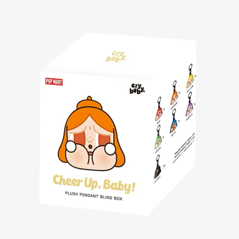 พร้อมส่งจากไทย พวงกุญแจห้อยกระเป๋า (ใช้โค้ดแฟชั่นได้ ลด 30%) Cry Baby Cheer up! พวงกุญแจ