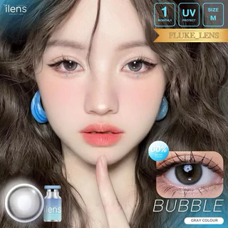 เลนส์ฟิวเตอร์ฉ่ำ 🫧 Bubble 🫧 [สายตาปกติ - 10.00] ค่าอมน้ำ60% ใส่สบายตามาก คอนแทคเลนส์ กรองแสง ilens