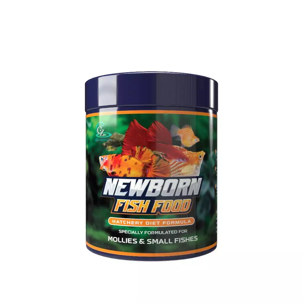 CZ Newborn อาหารสำหรับลูกปลาบอลลูนแรกเกิด(อาหารปั้น ปลากัด ปลาหางนกยูง ) ขนาด 50 g เสริมวิตามินและแร่ธาตุ