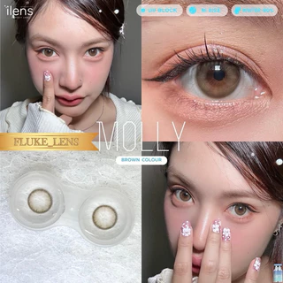 เลนส์นัวหวาน 🩵 Molly 🩵(ขนาดมินิ) ค่าอมน้ำ60%💧ใส่สบายตามาก คอนแทคเลนส์ Made in Korea กรองแสง ilens
