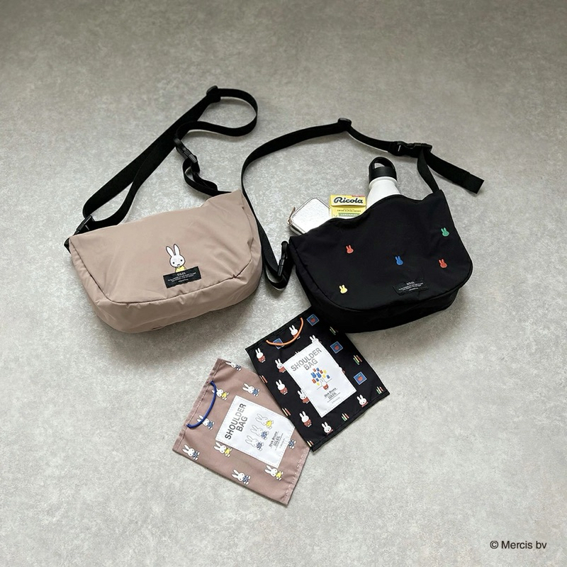 ✅ มีโค้ดลด 30% ทัก ib 2024 MIFFY SOLEIL Weekend Shoulder (ART MUSEUM) Shoulder Bag กระเป๋ามิฟฟี่ กระเป๋าญี่ปุ่น SNOOPY