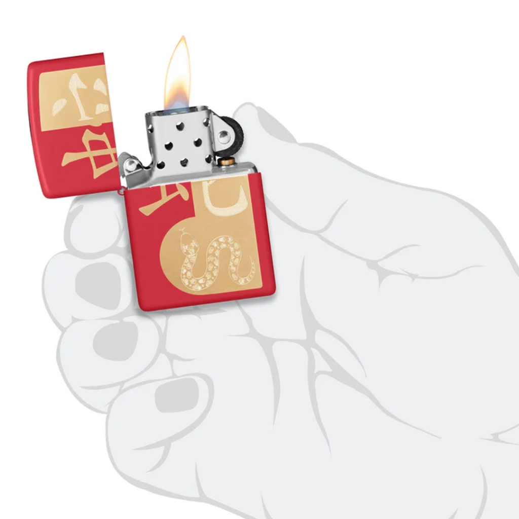 ซิปโป้ รุ่น 46300 Year of the Snake 2025 ของแท้ รับประกันตลอดชีวิต นำเข้าและจำหน่ายโดยตัวแทนจำหน่าย - รูปที่ 3