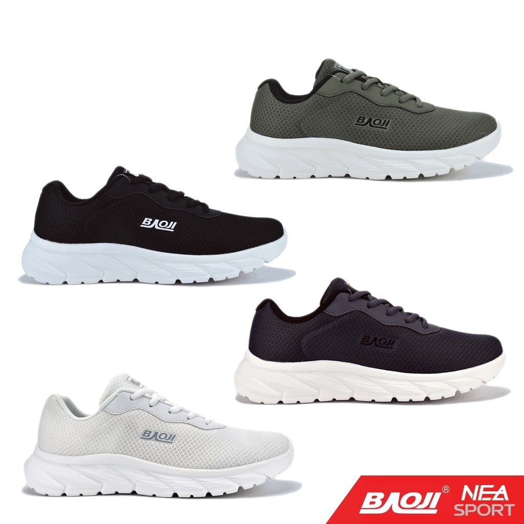 Baoji 884 Mono Walking รองเท้าผ้าใบ ผู้ชาย บาโอจิ แท้