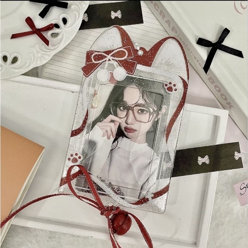 พร้อมส่ง | PVC card holder เฟรมการ์ดแมว