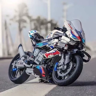 ชุดตัวต่อ M 1000 RR ตัวต่อโมเดลรถมอเตอร์ไซค์ ความเร็วสูง มี1920ชิ้น ของเล่นสำหรับเด็กและผู้ใหญ่