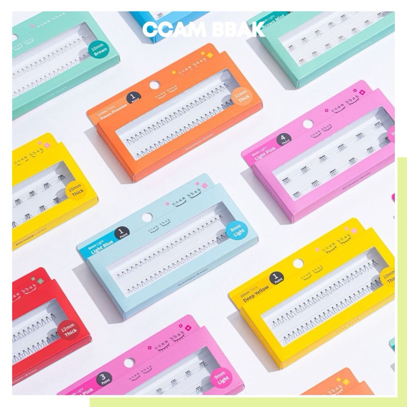 ˘พร้อมส่ง˘ Ccam bbak - eyelash ขนตาปลอม